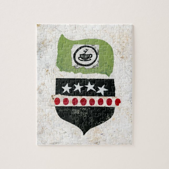 På jakt efter kaffe, pussel (Vertikal)