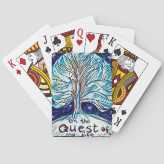 På jakten på mitt liv - Träd - stjärnor Casinokort