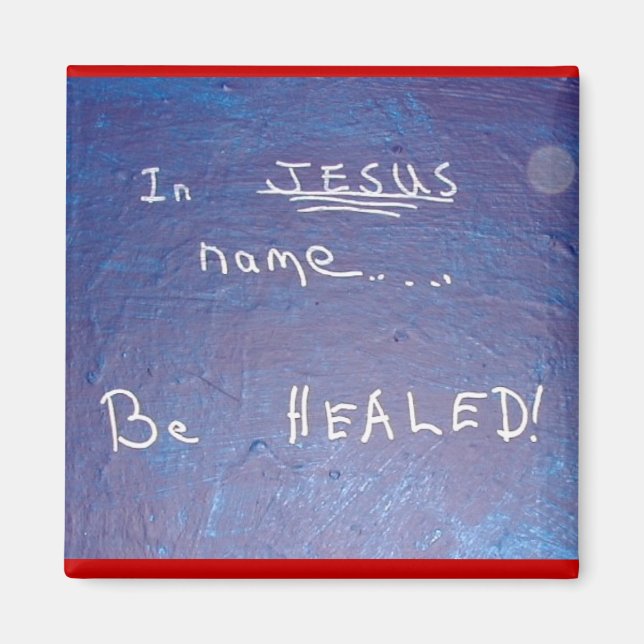 på Jesus namn - 1118 Magnet (Framsidan)