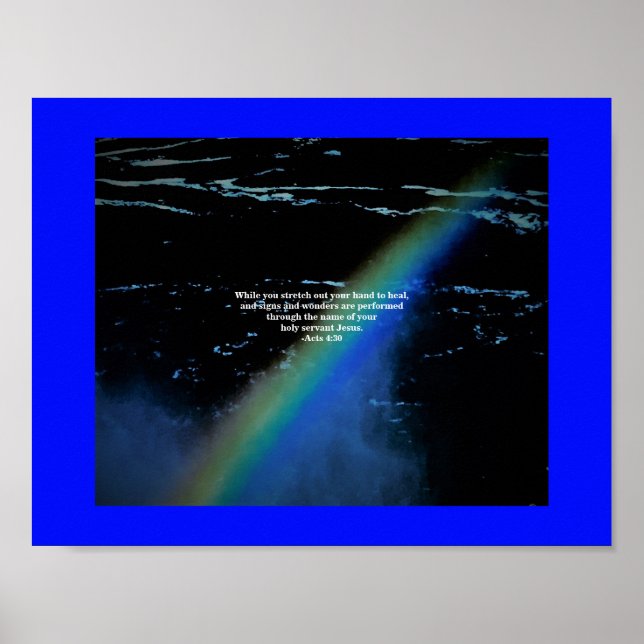 PÅ JESUS NAMN POSTER (Framsidan)