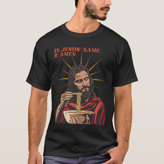 På Jesusâ€™ Namn, R-Amen T Shirt (Framsida)