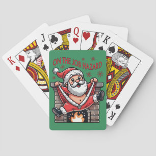 På Jobbet Farlig Tomte på Elda Casinokort