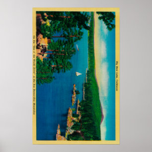 På jordgubben i San Bernardino Poster