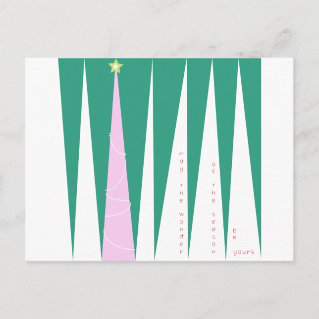  på Julgran under säsongen Helg Vykort (Framsida)