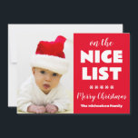 På jullfoto på Nicelistan Julkort<br><div class="desc">På den trevliga listan: En perfekt på ett fotomott julkort för ett barn,  ett husdjur eller ett familjefoto. Fotomall via Pixabay med licens enligt CC0 och måste ersättas med ditt eget foto</div>