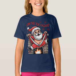 På  jultomten vid jobbet t shirt