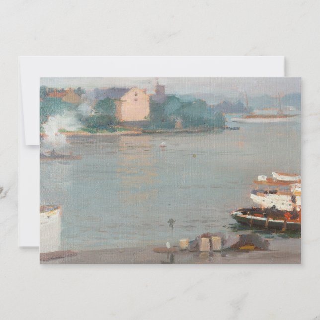 På kajen | William Blair Bruce (Framsida)