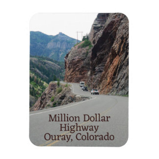 På Kant Colorado Million Dollar Highway Magnet