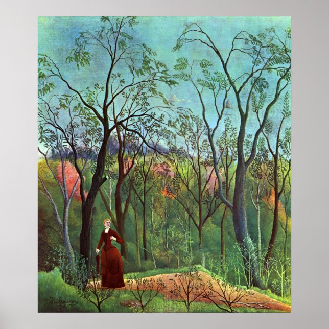 På kant i en skog poster (Framsidan)