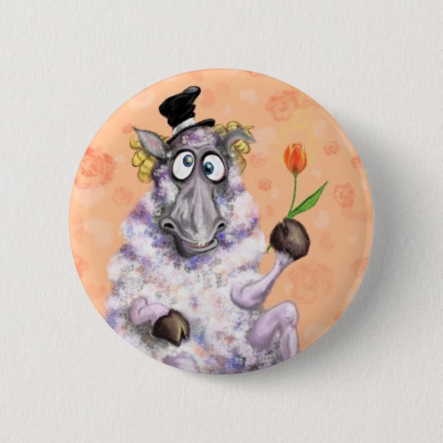 På Kärlek Ram - Romantic - lägg till texten / Namn Knapp (Framsida)