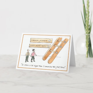 På karriärstegen kort