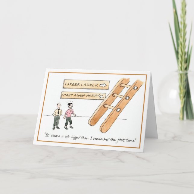 På karriärstegen kort (Framsida)