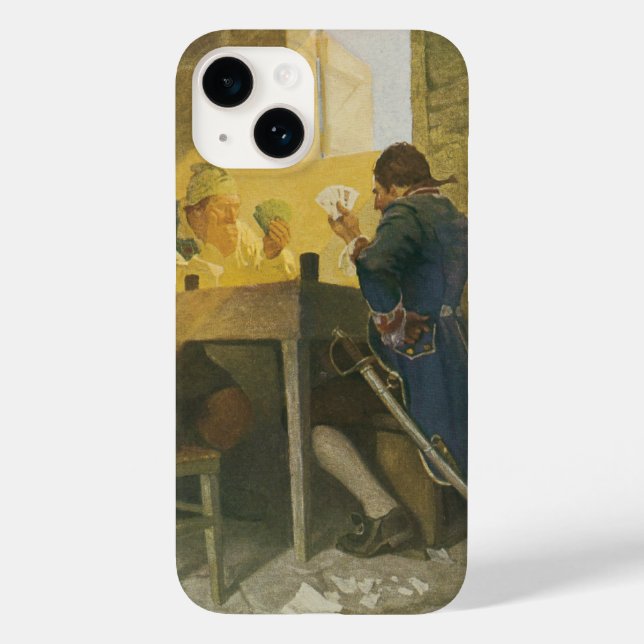 På kort i Clunys bur av NC Wyeth (Baksida)