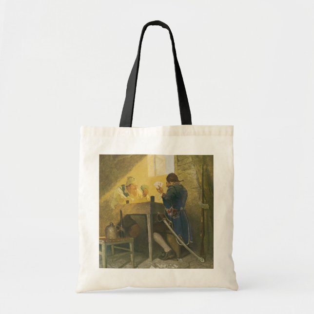 På Kort i Clunys bur av NC Wyeth Tygkasse (Framsidan)