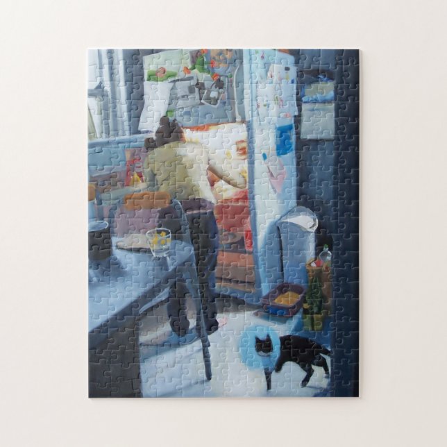 På kringstrykandet - pussel (Vertikal)