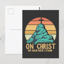 På Kristus, Sten I står Vykort