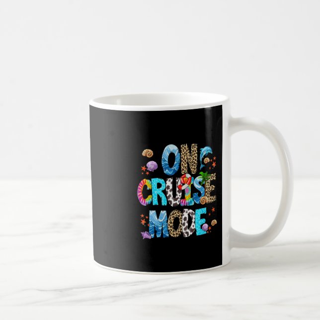 På kryssningsläge Tee Matchande kryssning segelbåt Kaffemugg (Höger)