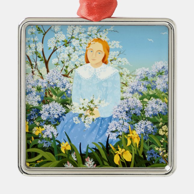 På kusten av drömmar julgransprydnad metall (Framsidan)