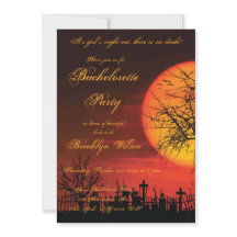 På kvällens Halloween-inbjudningar till Bacheloret