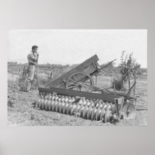 På lantgården i 40-tal poster