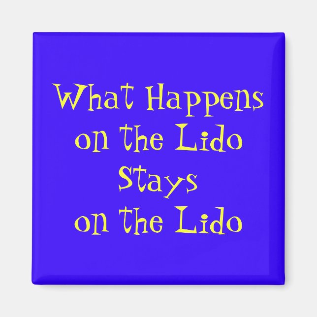 På Lido Magnet (Framsidan)