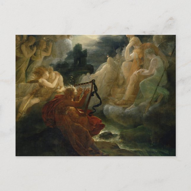 På Loras bank Vykort (Framsida)