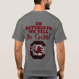 På lördagar skriker vi - Gamecocks TShirt T Shirt