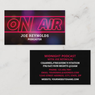 På Luft Podcaster, Podcast Visitkort