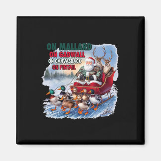 På Mallard på Gadwall jul samt jakt på Anka Magnet