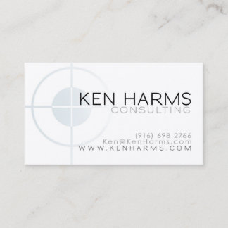 På markerakortet visitkort