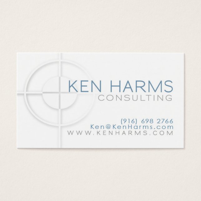 På markeringen visitkort (Framsidan)