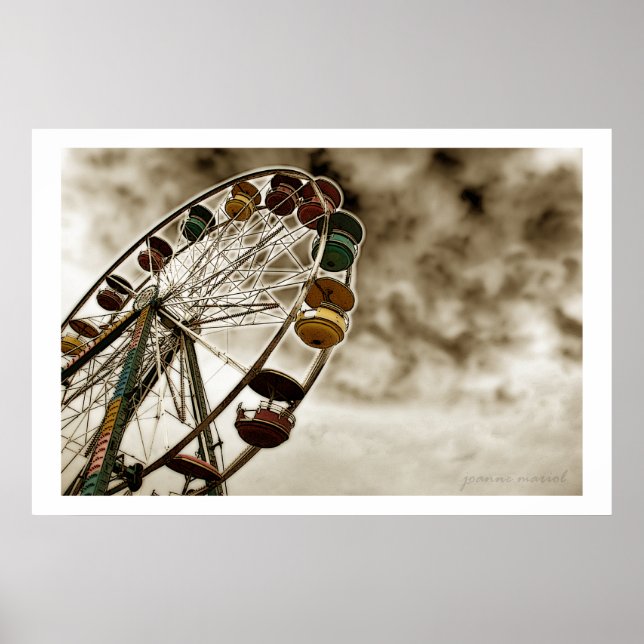 På mässan 10 Poster utskrift (Framsidan)