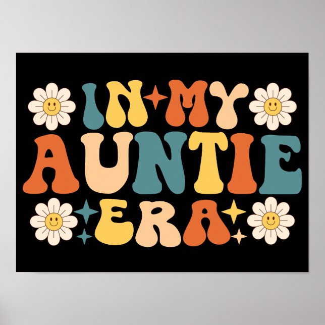 På min Auntie Era Groovy Poster (Framsidan)