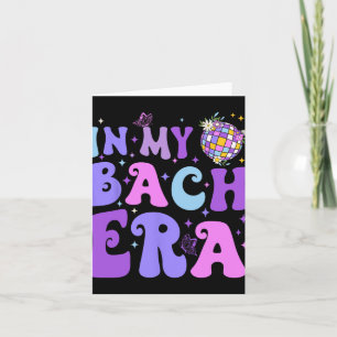 På min Bach Era Bach Tour Disco Bachelorette-Möhip Kort