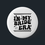 På min Bride Era Groovy Bride Bachelorette Party B Knapp<br><div class="desc">På min Bride Era Groovy Bride Bachelorette Party Bridesmaid 3</div>