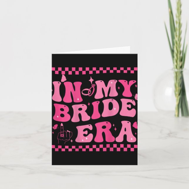 På min bride Era Groovy Kort (Framsida)