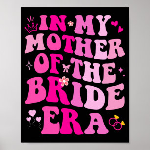 På min Budens mamma Era Bröllop Bachelorette Poster