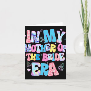 På min Budens mamma Era Groovy Bachelorette Kort