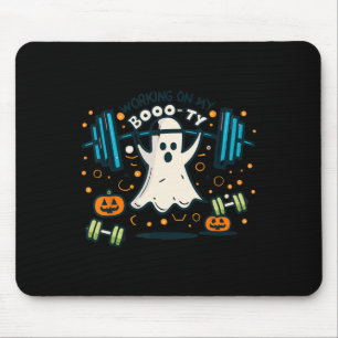 På min busiga bak Halloween-spöke workout Musmatta