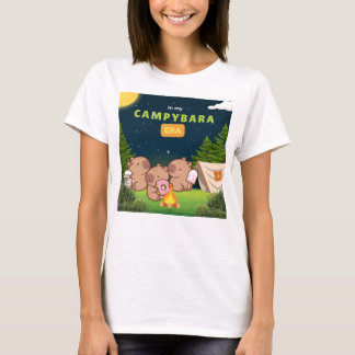 På min Campybara Era Capybara Camping T-Shirt