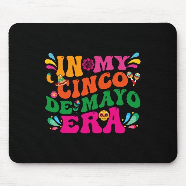 På min Cinco De Mayo Era Groovy Nacho Average Fies Musmatta (Framsidan)