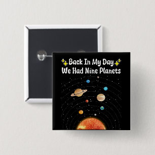 På min dag hade vi nio planeter-pluastronomi knapp