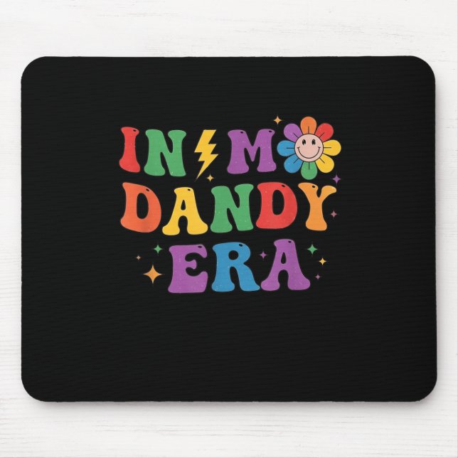 På min Dandy Era Funny Dandys World Färg Musmatta (Framsidan)
