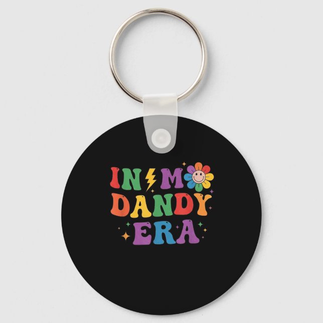 På min Dandy Era Funny Dandys World Färg Nyckelring (Framsida)