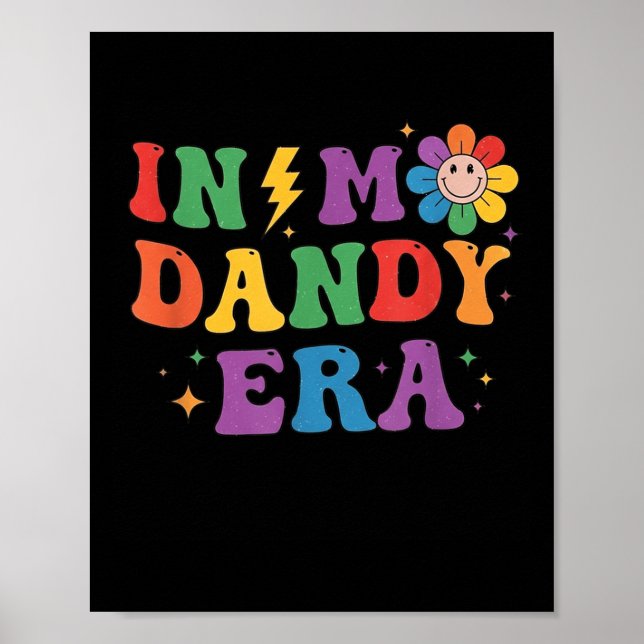På min Dandy Era Funny Dandys World Färg Poster (Framsidan)