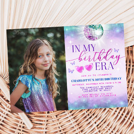 På min födelsedag Era Photo Inbjudan - Tonåring fö