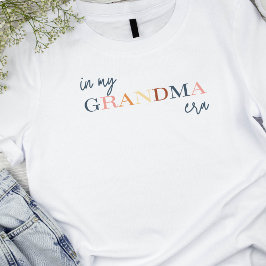 På min Grandma Era-citat Anpassade Namn T-Shirt