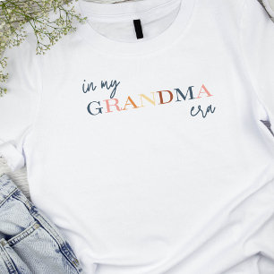 På min Grandma Era-citat Anpassade Namn T-Shirt