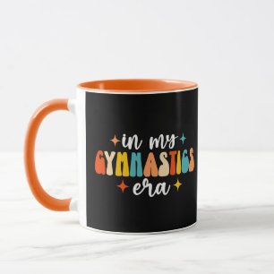 På min Gymnastics Era Retro Groovy Mugg
