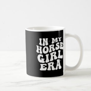 På min Horse Girl Era Equestrian Horseck Riding Gi Kaffemugg